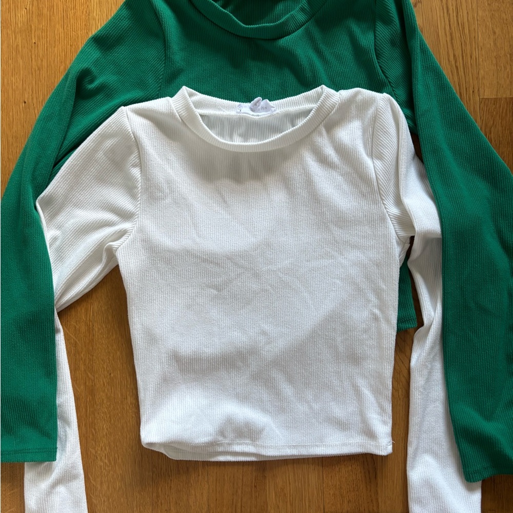 Long Sleeve Crop Top Bundle